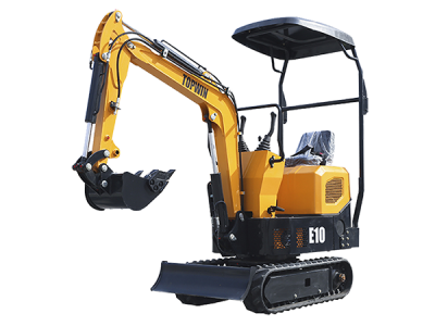 Mini excavadoras sobre orugas