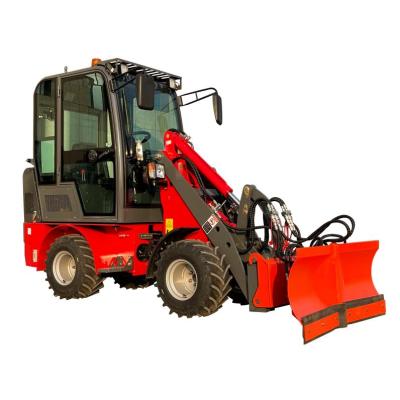 Cargador de ruedas Empujador de nieve