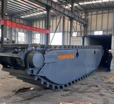 Excavadora anfibia India