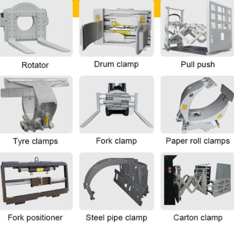Accesorios para montacargas Forklift Attachments