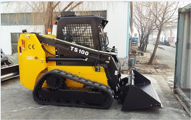 Pista de cargador de dirección deslizante Skid Steer Loader Track