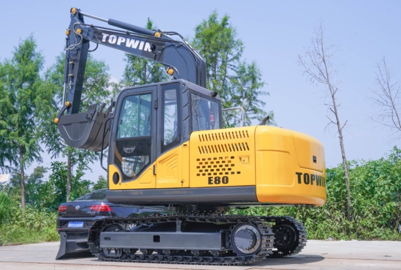 Excavadora Case de 8 toneladas.jpg Case 8 Ton Excavator.jpg